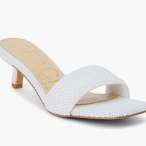 NIB BEACH BY MATISSE CAPRICORN KITTEN HEEL SANDALS